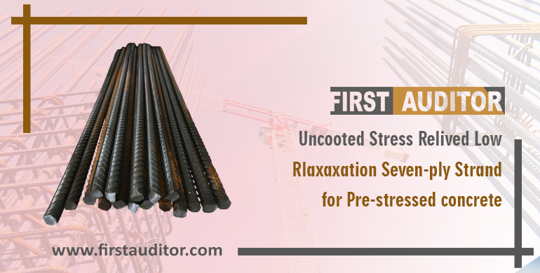 Uncoated Stress Relieved Low Relaxation Seven-ply Strand For Pre-stressed Concrete